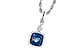 F328-18281: NECK 1.05 LONDON BLUE TOPAZ 1.07 TGW