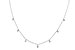 F328-19263: NECKLACE .12 TW (18")