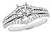 F328-21017: LDS SEMI DIA RG .44 TW