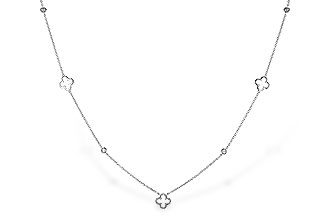 F329-11054: NECKLACE .20 TW (18")