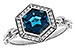 F329-14681: LDS RG 2.03 LONDON BLUE TOPAZ 2.14 TGW (7.5MM LBT)
