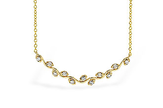 F329-16499: NECKLACE .25 TW (18")