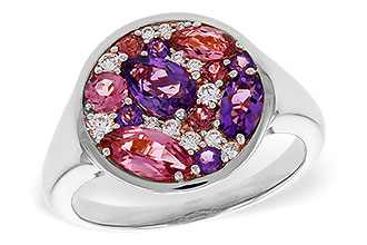 F329-17435: LDS RG 1.29 TW SEMI-PREC (P.TOUR, AMY) 1.45 TGW