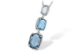 G242-79244: NECK 8.71 BLUE TOPAZ 8.89 TGW