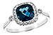 G243-64663: LDS RG 1.62 LONDON BLUE TOPAZ 1.78 TGW (7MM LBT)