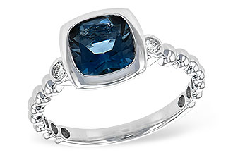 G243-71008: LDS RG 1.58 LONDON BLUE TOPAZ 1.66 TGW