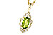 G244-60163: NECK .94 PERIDOT 1.05 TGW