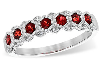 G244-62872: LDS WED RG .52 RUBY .59 TGW