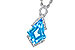 G327-29190: NECK 2.40 BLUE TOPAZ 2.53 TGW