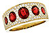 G327-31026: LDS WED RG 1.60 TW RUBY 2.00 TGW