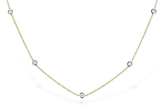 G327-32872: NECK 1.00 TW 18" 9 STATIONS OF 2 DIA (BOTH SIDES)