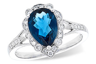 G327-33808: LDS RG 2.25 LONDON BLUE TOPAZ 2.47 TGW