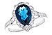 G327-33808: LDS RG 2.25 LONDON BLUE TOPAZ 2.47 TGW (10x7 PS)