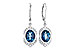 G327-35617: EARR 2.45 LONDON BLUE TOPAZ 2.64 TGW