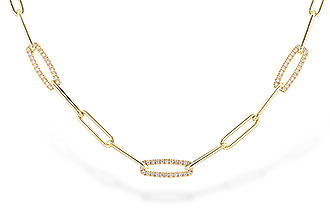 G328-18363: NECKLACE .75 TW (17 INCHES)