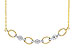 G328-21026: NECKLACE .25 TW (18")