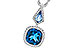 G328-21926: NECK 2.24 TW LONDON BLUE TOPAZ 2.40 TGW