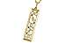 G328-26481: NECKLACE .85 TW FANCY CUT DIAMONDS