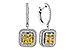 G329-11963: EARR 1.04 FANCY YELLOW DIAMONDS 1.62 TW