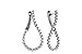 G329-15599: EARRINGS 1.00 TW