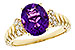G330-00117: LDS RG 2.12 AMETHYST 2.26 TGW (10x8MM AMY)