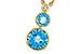 G330-00126: NECK 2.63 BLUE TOPAZ 2.65 TGW (5MM / 8MM BT)