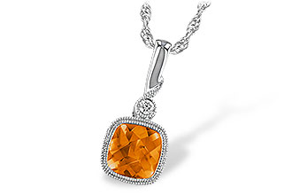 H238-25608: NECK .68 CITRINE .70 TGW