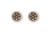 H240-98290: EARR .39 BROWN DIA .64 TW
