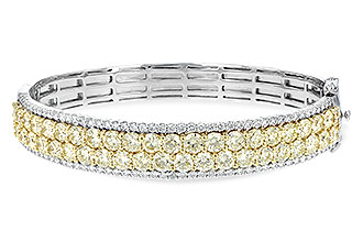 H243-66481: BANGLE 8.17 YELLOW DIA 9.64 TW