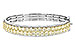 H243-66481: BANGLE 8.17 YELLOW DIA 9.64 TW