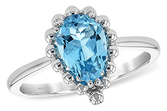 H243-67444: LDS RG BLUE TOPAZ 1.55 CT