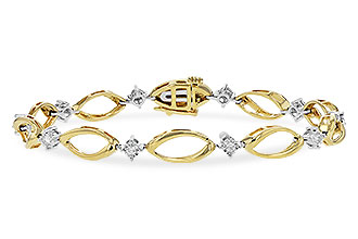 H243-69244: BRACELET .25 TW