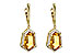 H244-55590: EARR 3.80 TW CITRINE 4.05 TGW