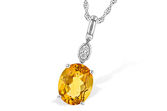 H244-61999: NECK 2.04 CITRINE 2.07 TGW (10x8MM CIT)