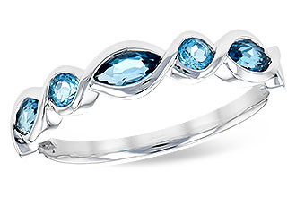 H327-30144: LDS RG .60 TW BLUE TOPAZ