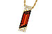 H327-31035: NECK 2.16 GARNET 2.25 TGW