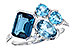 H327-33772: LDS RG 3.08 BLUE TOPAZ TW 3.15 TGW