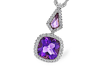 H328-21926: NECK 1.80 TW AMETHYST 1.96 TGW