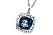 H328-24672: NECK 3.85 LONDON BLUE TOPAZ 4.15 TGW (9MM LBT)