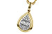 H328-26481: NECKLACE .08 BAG .16 TW