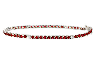 H329-10181: BRACELET 3.04 RUBY 3.29 TGW (7")
