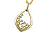 H329-11053: NECKLACE .25 TW