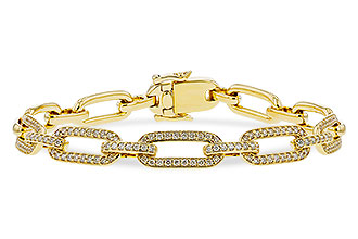 H329-12844: BRACELET .96 TW (7")