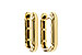 H329-15635: GOLD EARRINGS (15MM)