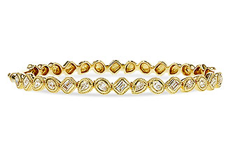 H329-16535: BANGLE 1.00 TW FANCY CUT DIAS