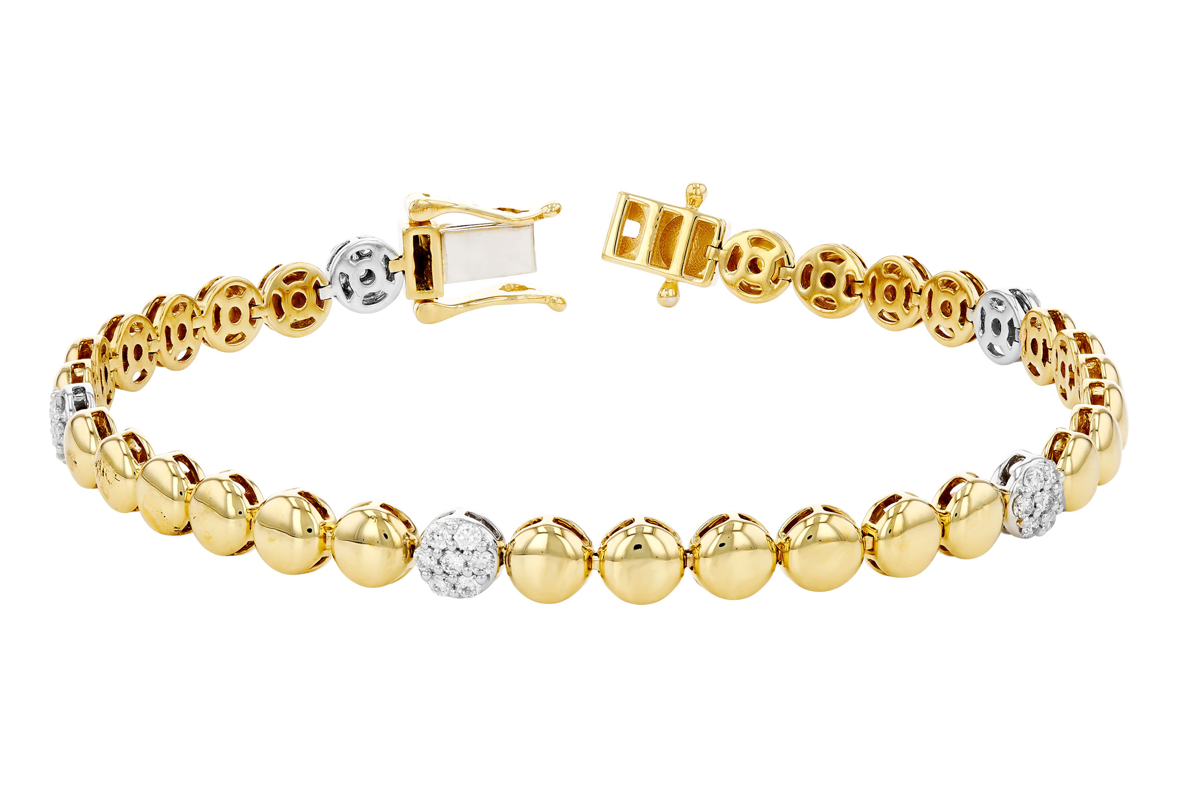 H330-01072: BRACELET .50 TW (7")