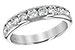 K147-32881: LDS WED RG 1.00 TW (10 STONES)
