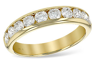K147-32881: LDS WED RG 1.00 TW (10 STONES)