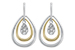 K238-21999: EARRINGS .06 TW
