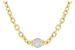 K238-25562: NECKLACE 1.27 TW (17.25 INCHES)